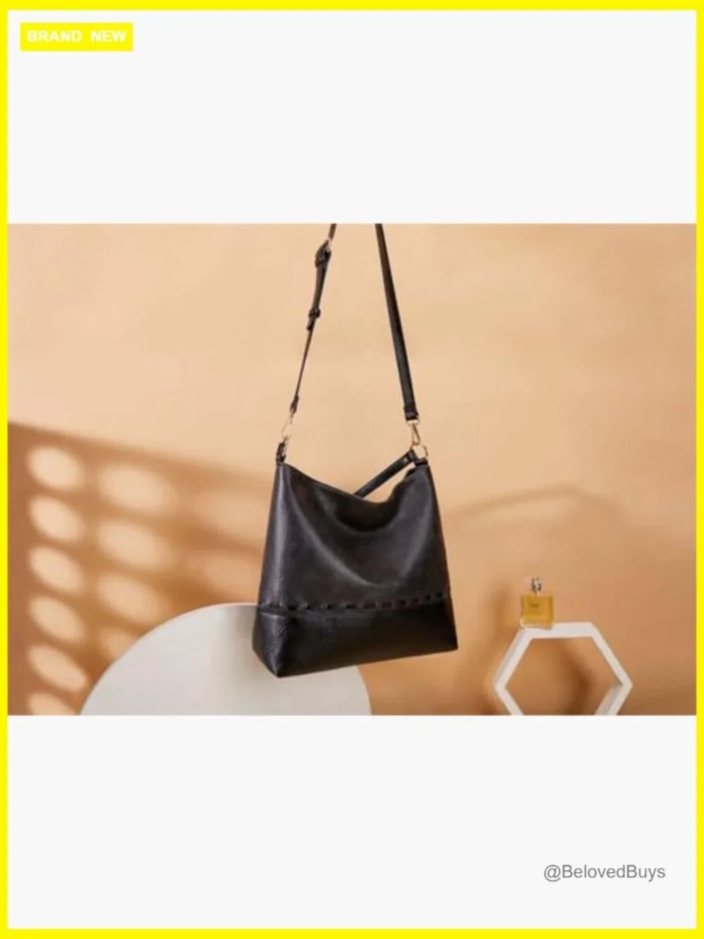 Vegan Leather Hobo Bag Crossbody Shoulder Tote Handbag Purse